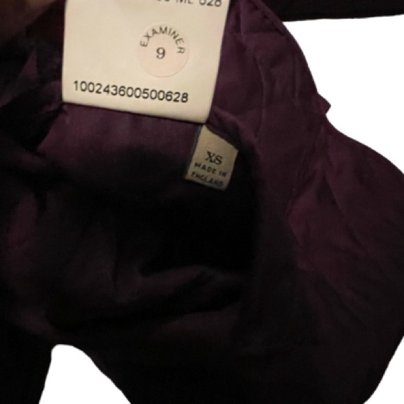 Burberry Quilted purple double zip jacket - Picture 10 of 14